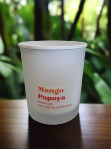 Mango Papaya Scented Candle