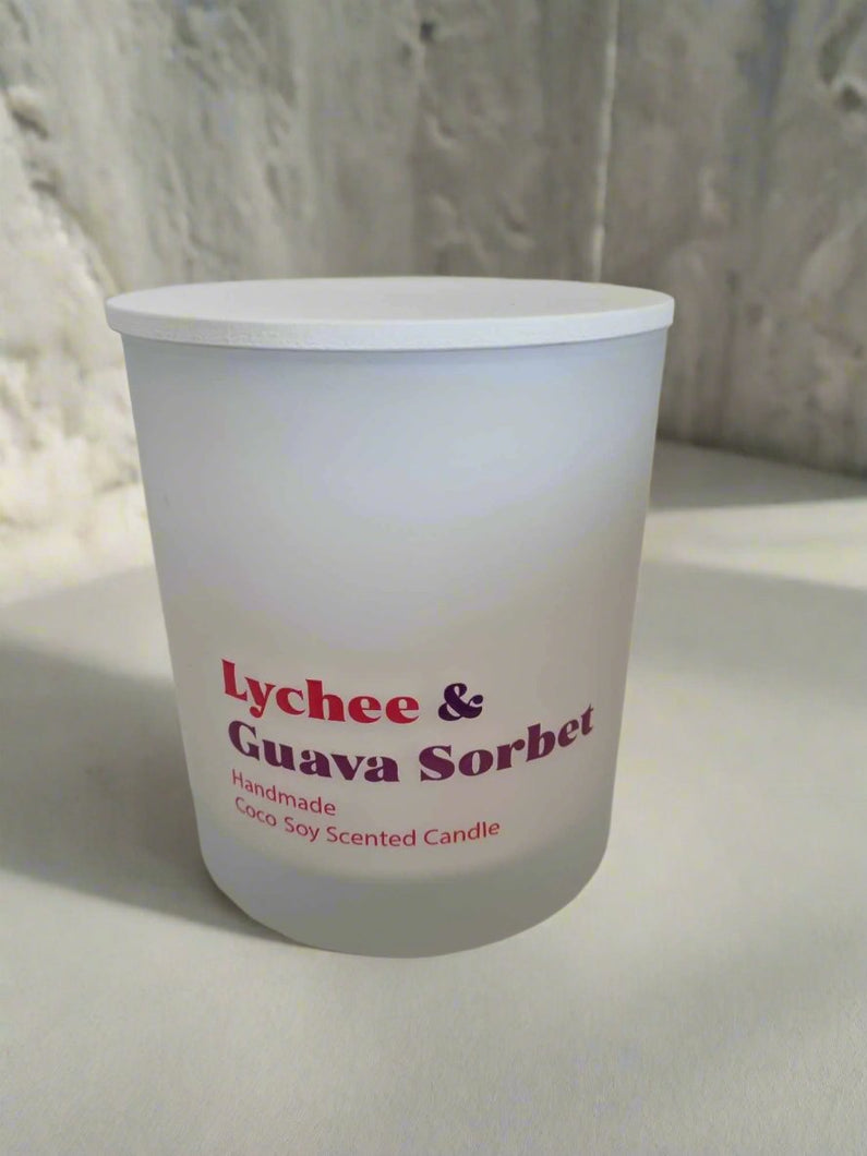 Lychee & Guava Sorbet Scented Candle