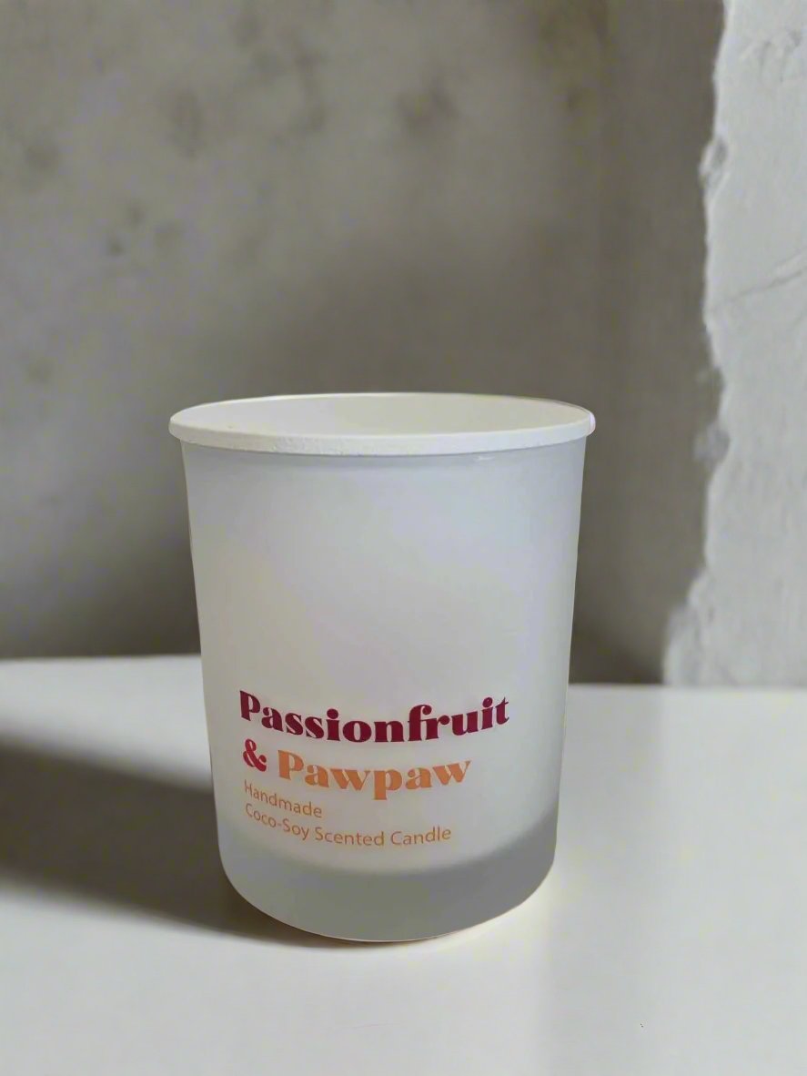 Passionfruit & Pawpaw Scented Candle